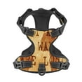 thumbnail image 4 of Lsque Not All Those Who Wander Are Lost2 Dog Harness, No-Pull Pet Harness with 2 Leash Clips, Adjustable Soft Padded Dog Vest with Easy Control Handle for Large Dogs-, 4 of 9