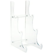 Plymor Clear Acrylic 3-Tier Display Easel, 15.75" H x 6.5" W x 10.125" D (For 10" - 12" Plates)