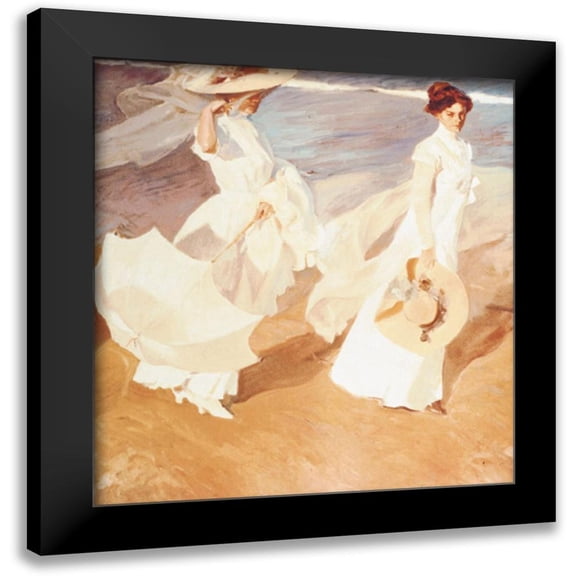 Unknown 12x13 Black Modern Framed Museum Art Print Titled - Two Victorian Women