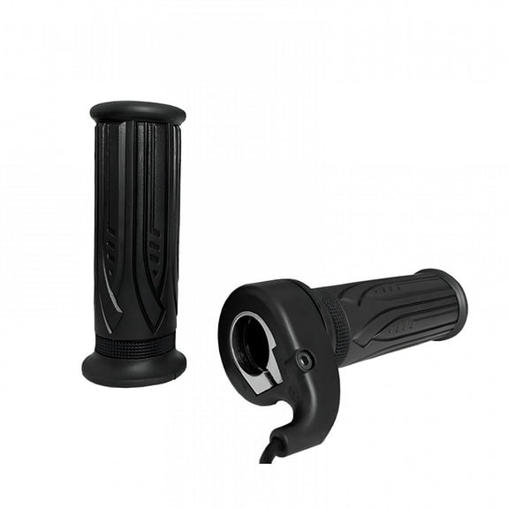 GJX 12-72V Finger Thumb Throttle 3 Pin 20x Full Twist Throttle Electric Right Handle