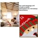thumbnail image 3 of Yuarrent Calendario de Adviento, colgante de Navidad, reloj DIY, dibujos animados, dulces, aperitivos, almacenamiento, decoración, cuenta Kits de decoración para fiestas Papá Noel, 3 of 6