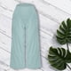 thumbnail image 4 of Gibobby pantalones para mujer Pantalones de yoga de pierna ancha para mujer Pantalones deportivos elásticos de talle con bolsillos Pantalones rectos casuales (Aqua, L), 4 of 5