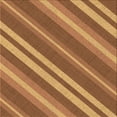 thumbnail image 1 of Ahgly Company Machine Washable Indoor Square Transitional Orange Area Rugs, 8' Square, 1 of 7