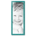 thumbnail image 2 of ArtToFrames 15" x 42" Turquoise Picture Frame, 15x42 inch Blue Wood Poster Frame (WOM-4588), 2 of 8