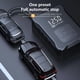 thumbnail image 4 of Inflador portátil de neumáticos - compresor digital de aire de 150 PSI con pantalla LCD, 4 modos para coche, moto, moto, bola, luz LED y power bank, 4 of 9