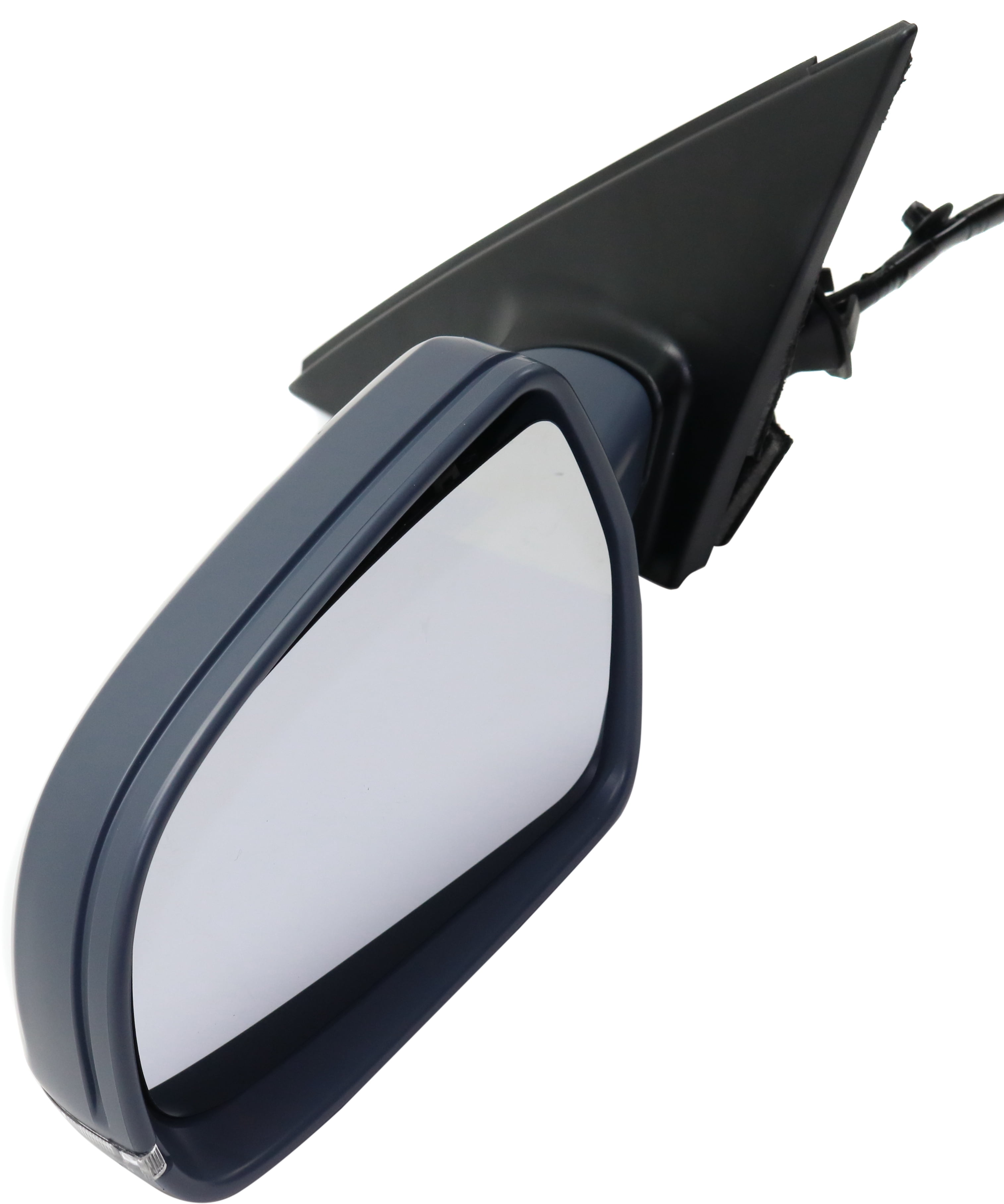Mirror Compatible With 2010-2011 Audi A4 S4 Left Driver Side Heated w/ Blind Spot Detection in Glass In-housing Signal Light Paintable Kool-Vue