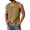 Khaki, variant on LRGSHF Men's Tank Top, Crew Neck Sleeveless Shirt, Loose Fit Solid Color Casual Summer Beach Vest Lightweight Gym Workout Shirts