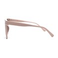 thumbnail image 4 of Womens Oversize Inset Lens Horn Rim Hipster Sunglasses Pink Black, 4 of 4