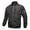 Black, variant on Men's Long Sleeve Jacket Fall Zip Front Jackets Varsity Jacket Full Zip Casual Streetwear Spring Pocket Red Large