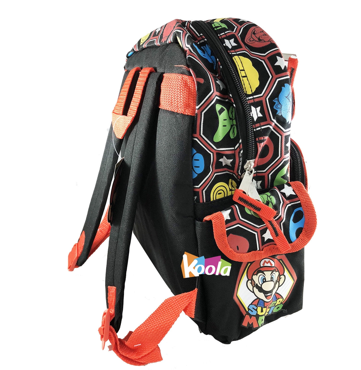 Super Mario 3D Brother Team 12/" Small Backpack Kid Boys Plus Licensed