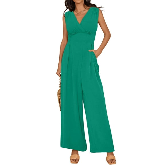 Women Fashion Summer Sleeveless Stylish Waist Sleeveless Jumpsuit Corduroy Womens Jumpsuit Long Sleeve Pretty Clothes for Women Strapless Jumpsuits for Women Jumpsuit Women New Years Outfit Women Sac