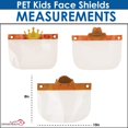 thumbnail image 6 of Zayaan Health Kids PET Crown Face Shield, Full Face Coverage for Children (Pack of 6), 6 of 7