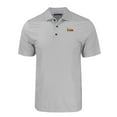 thumbnail image 2 of Men's Cutter & Buck Gray Arizona State Sun Devils Pike Eco Tonal Geo Print Stretch Recycled Polo, 2 of 3