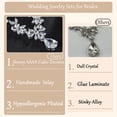 thumbnail image 4 of Set de joyas Hadskiss para mujer, collar, pendientes y pulsera, 4 of 5