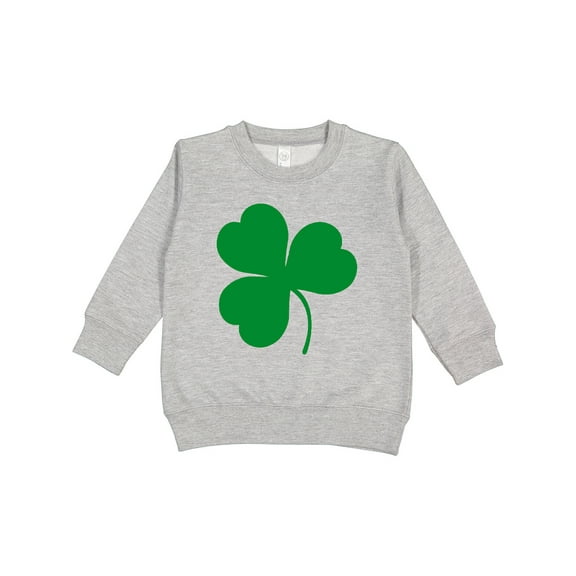 Inktastic Irish Green Shamrock Toddler Sweatshirt