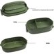 thumbnail image 2 of 2-layer Lunch Box 1550 Ml Lunch Box With 3 Compartments And Cutlery - Plastic Bpa-free Lunch Box For Adults And Ldren - Leak-proof Compartments Ben, 2 of 4
