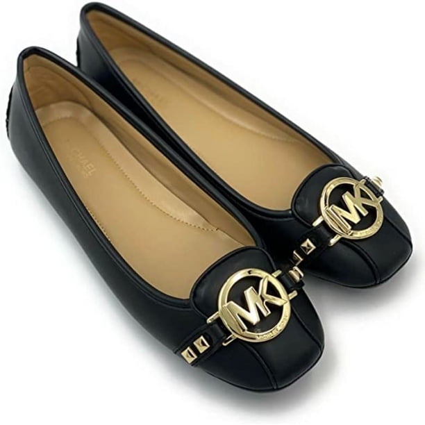 Michael Kors Women's Fulton Moccasin 49T8FUFR1L-001-5 New (Black
