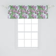 thumbnail image 2 of Ambesonne Lilac Window Valance, Bouquets of Fresh Flowers, 54" X 18", Pale Blue Lilac, 2 of 3