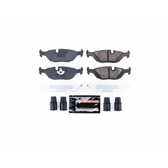 Power Stop Z23-279 Z23 Evolution Sport Carbon Fiber-Ceramic Brake Pad -Rear