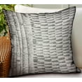 thumbnail image 2 of Plutus Brands Epoxi River Gray Dobby Luxury Outdoor/Indoor Throw Pillow, 2 of 3