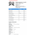 thumbnail image 2 of Brake Pad and Rotor Kit 12 - Compatible with 1994 - 2000 Ford Taurus - Autopart Premium, 2 of 2