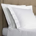 thumbnail image 3 of Fundas de almohada Beddingstar Euro 60 x 60 cm, algodón blanco 600 hilos, 3 of 6