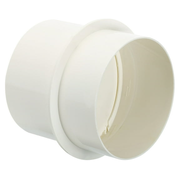 Uxcell 4 Inch Backdraft Damper, Ducting Hose Airflow Insert Shutter, One-Way Draft Stopper for Kitchen Fans