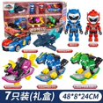 thumbnail image 3 of Mini Force Agent Scooter Transformation Super Dinosaur Power Toys Figuras de acción MiniForce X Deformation Mecha Robot Regalos para niños, 3 of 5