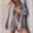 Brown, variant on MAIHAN Linen Sets for Women 2 Piece Long Sleeve Button Down Shirts and Shorts Set Women 2 Piece Outfits Sets Casual Summer Casual Outfits Two Piece Outfit