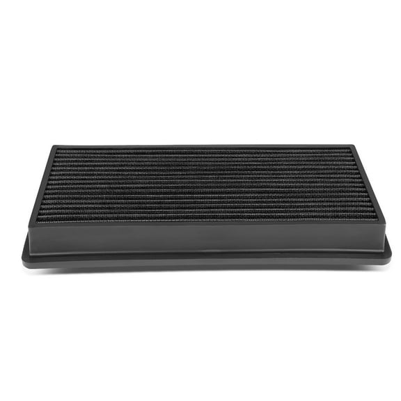 DNA Motoring AFPN-021-BK Jeep Cherokee / Commanche 2.5L / 4.0L Reusable & Washable Replacement High Flow Drop-in Air Filter (Black) - XJ MJ