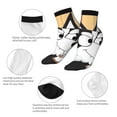 thumbnail image 4 of Saiise Bluey Funny Socks Men Women Adults Novelty Graphic Crew Tube Socks Crazy Design Casual Dress Socks for Sports,Running,Travel, 4 of 7