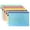 A4*5, variant on VKLU 5 Pack Mesh Zipper Pouches A5 Size, Reinforced PVC Document Folders, Water-Resistant Semi-Transparent File Bags for Stationery, Receipts and Travel Items