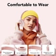 thumbnail image 2 of Active Noise Cancelling Headphones -45dB, Bluetooth Headphones 5.4, 50H Playtime Wireless Headphones, Clear Call, Bass Boosted by 90%, Comfort Fit Over Ear Headphones for Travel Home Office PC Red, 2 of 4