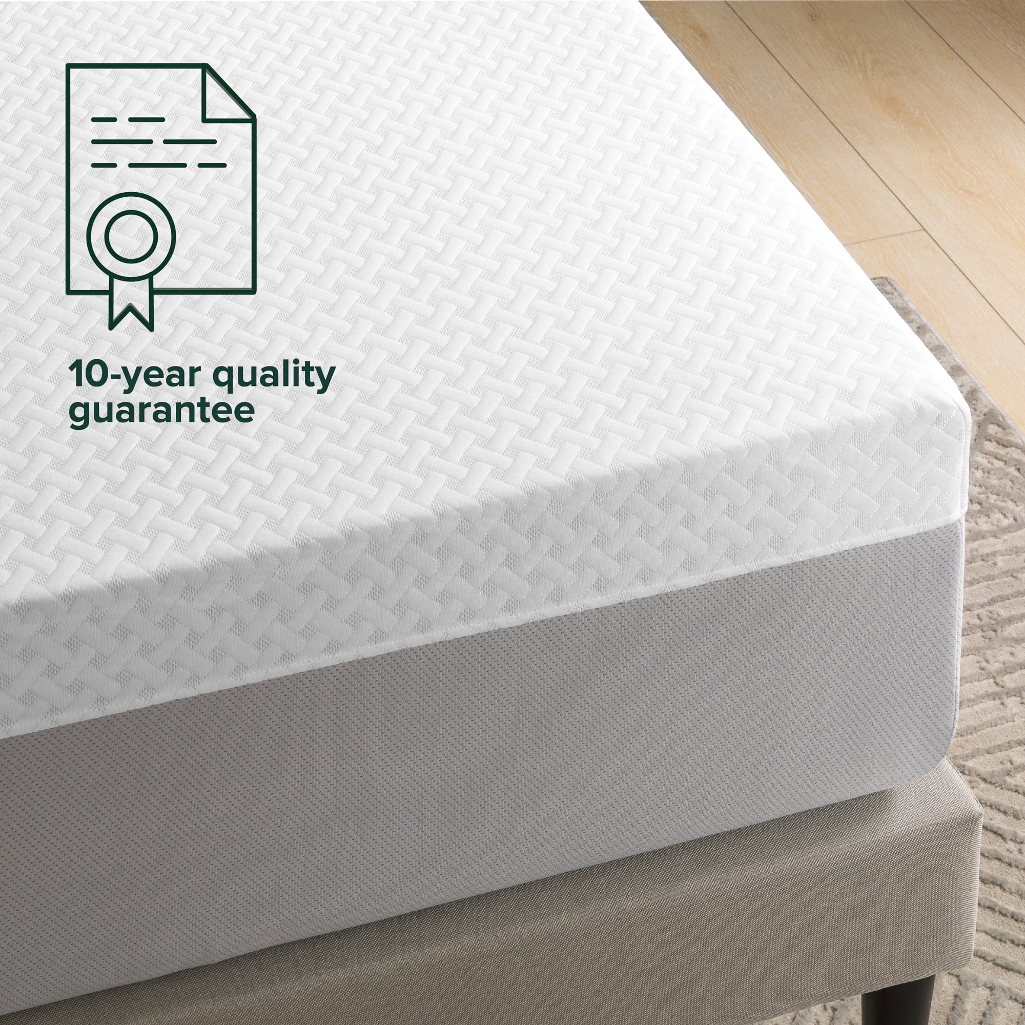 Zinus Cooling Airflow 12" Hybrid Mattress in a Box, Adult, King