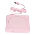 thumbnail image 3 of Beverage Warmer Mini USB Home Office Heating Coaster Electric Tray Coffee Tea Cup WarmerPink, 3 of 4