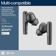 thumbnail image 5 of Plantronics Poly Voyager Free 60 UC True Wireless Earbuds Noise-Canceling Mics for Clear Calls – ANC – Portable Charge Case – Compatible w/iPhone, Android, PC/Mac, Zoom, Teams – Amazon Exclusive, 5 of 5