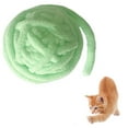 thumbnail image 4 of CHUANK Green Cat Yarn Ball Toy  Interactive Bite-Resistant Woolen Yarn Cat Ball with Bell for Cats  Kittens  and Puppies  Fun and Engaging Toy for Play and Exercise, 4 of 8