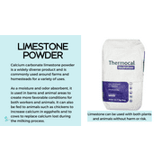 10 Pounds Calcium Carbonate Limestone Powder Garden Fertilizer and pH Neutralizer