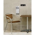 thumbnail image 2 of Alpine Industries 9 in. x 3 in. Smoking Permitted in Designated Areas Only Sign 5 Pack, 2 of 5