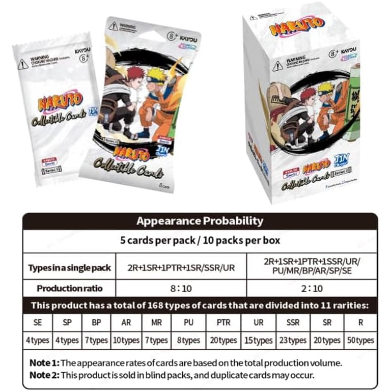 Kayou Naruto Smriti Collectible Card, Chapter Jin English Series 2