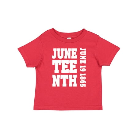 

Inktastic Juneteenth June 19 1865 Gift Baby Boy or Baby Girl T-Shirt