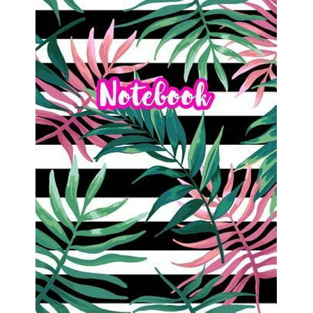 Notebook : Cute Blank Lined Journal Large 8.5 x 11 Matte Cover Design with Ruled White Paper Interior (Perfect for School Notes, Girls and Boys Diary, Kids Writing Composition, Planner, College Subject, Office Use) - Product Code D2