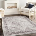 thumbnail image 6 of 3'x5' Vintage Distressed Area Rug Thin Washable Non Slip Floral Carpet Mat for Bedroom Living Room Bathroom, 6 of 6