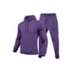 thumbnail image 4 of Ceisia Men's Solid Color Hooded Tracksuit Set with Cargo Pockets for Casual & Sports Wear Purple L Gifts, 4 of 5