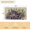 thumbnail image 3 of Spring Summer Door Mat 30 X 17 Inch Spring Lavender Doormat Indoor Outdoor Entrance Floor Rug Non Slip Spring Summer Decor Rubber Welcome Mats, 3 of 6