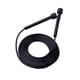thumbnail image 1 of Cuerda de saltar de PVC ajustable con mango antideslizante para ejercicio y fitness para niños. negro, 1 of 9