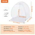 thumbnail image 6 of VEVOR Spray Paint Shelter Portable Spray Paint Tent Booth 40x35x40 in Pop Up, 6 of 10