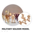 thumbnail image 3 of 100 Pcs Mini Modèle de Soldat Jouet Mini Ensemble de Jeu de Soldats Figurines d'Action de Soldats Mini Figurines de Personnes Mini Figurines de Soldats, 3 of 8