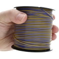 thumbnail image 4 of Rexlace Flat Plastic Lacing – Boondoggle String, Duo Royal / Gold, 0.092" W, 0.035” Thick, 100 Yd, 4 of 6