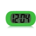 thumbnail image 1 of LED Alarm Clock with Snooze Night Light Watch Clear Reading Fashion Table Bedside Alarms Silicone Shell LCD Screen Bell Home Travel Office Dorm Green, 1 of 9